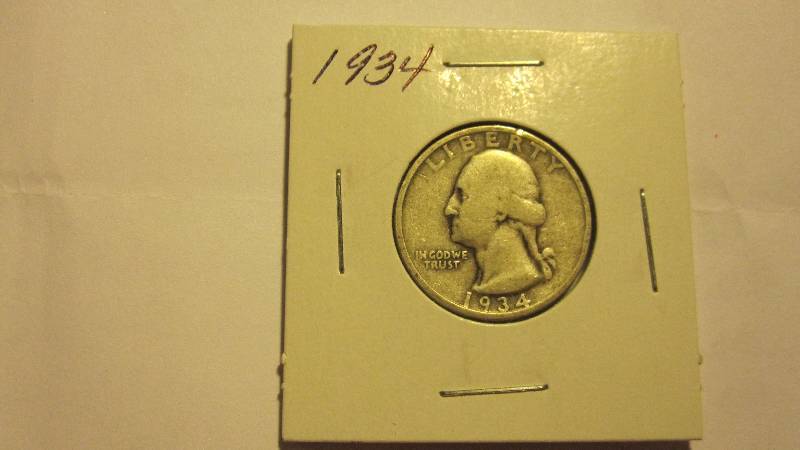 1934 Washington Quarter