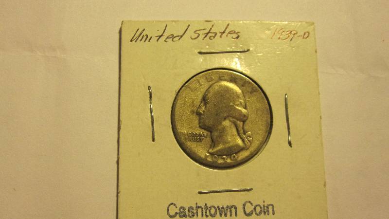 1939-D Washington Quarter