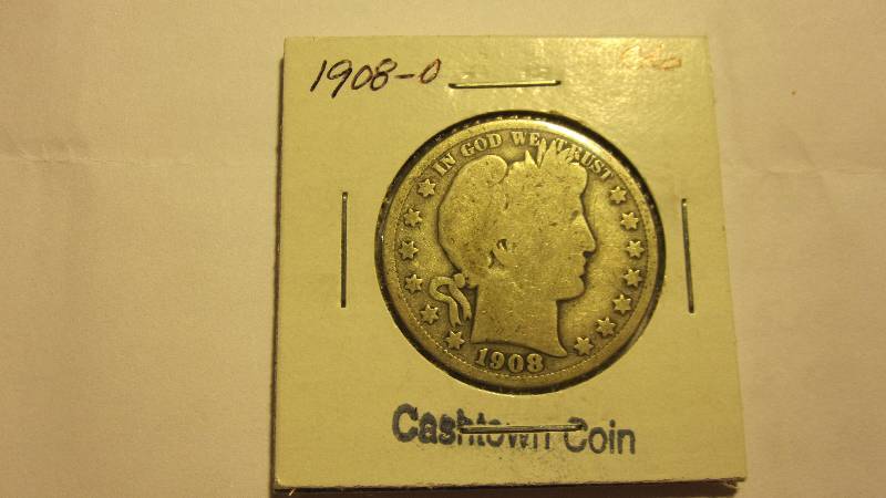 1908-O Barber Half Dollar