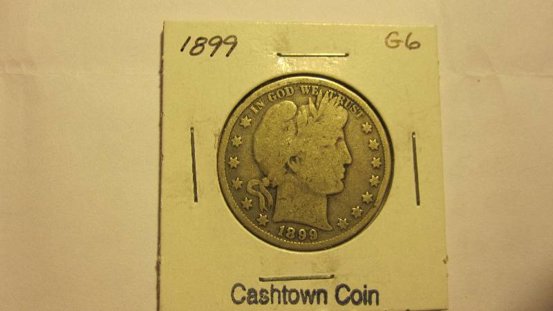 1899 Barber Half Dollar