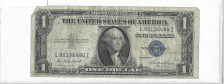 1935-A Silver Certificate Dollar
