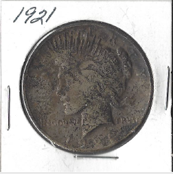 1921 Peace Dollar