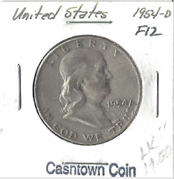 1954-D Franklin Half Dollar