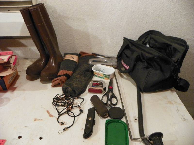 Scheels Socks, Rubber Boots, more