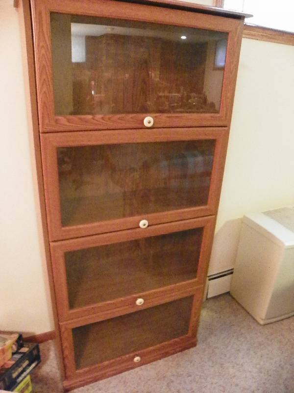 Glass Front Shelves