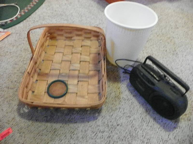 Radio, Basket, more