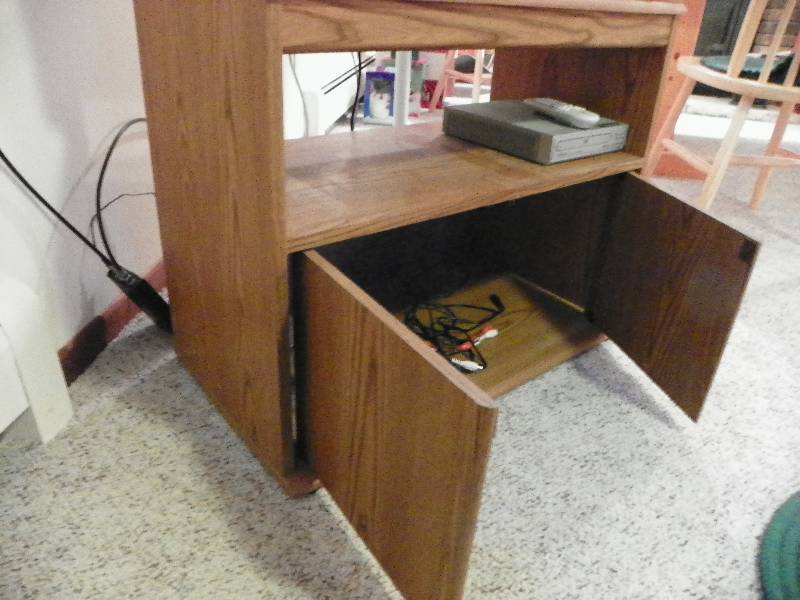 Wood TV Stand