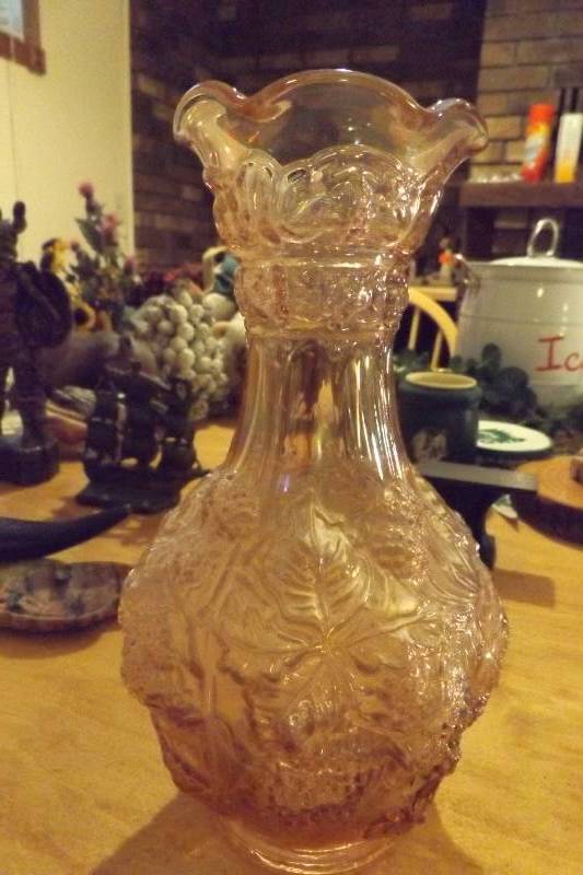 Pink Glass Vase