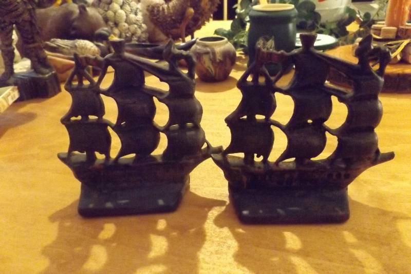 Metal Bookends