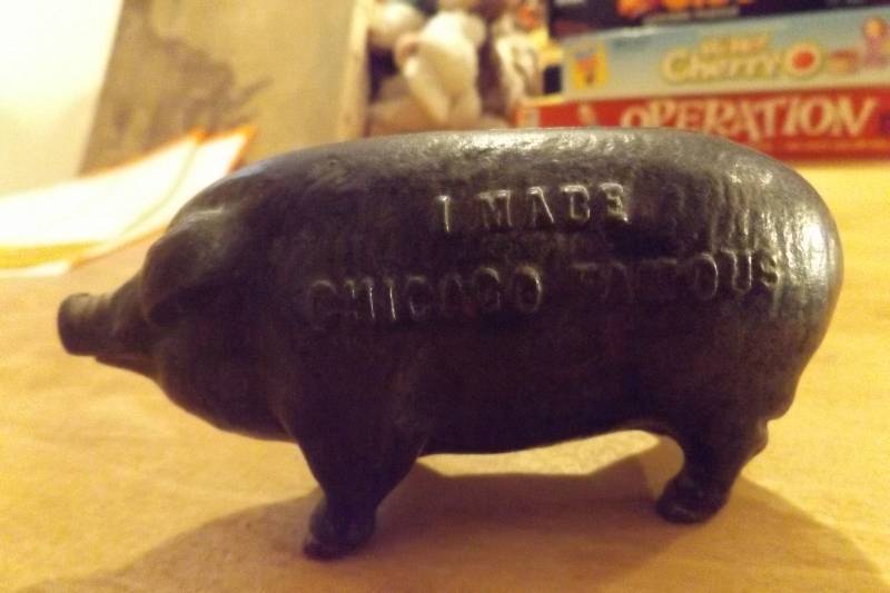 Metal Pig Bank