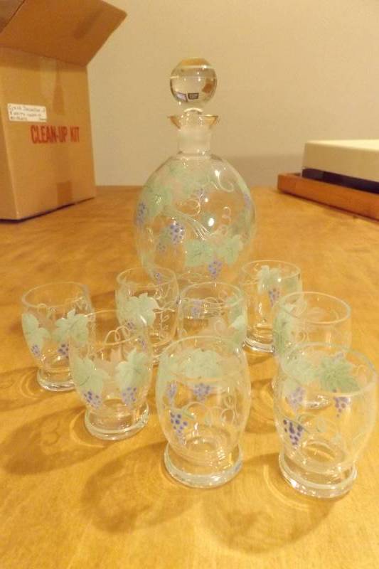 Decanter and Glasses