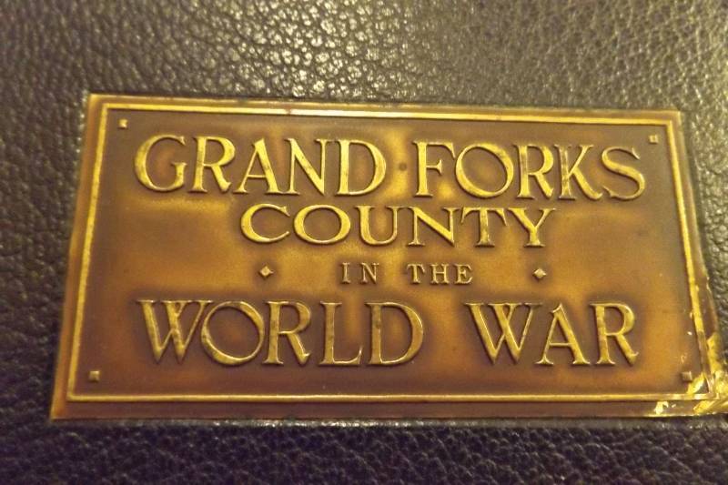 Grand Forks County World War Book
