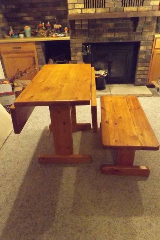 Table and Bench