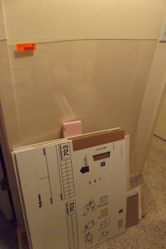 Plexiglass and Cardboard