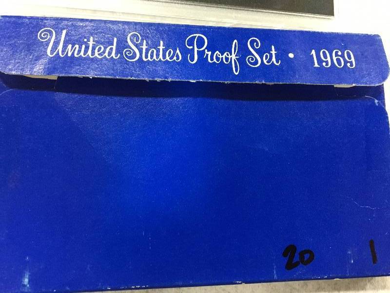 US Proof Set 1969