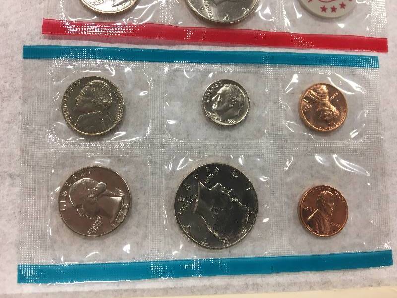 US Mint 1972 Uncirculated Coins