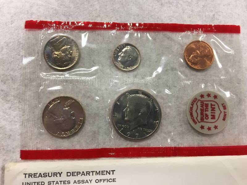 US Mint 1971 Uncirculated Coins
