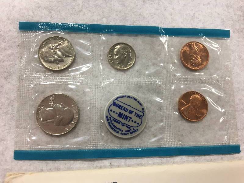 US Mint 1970 Uncirculated Coins
