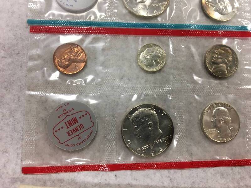 US Mint 1964 Uncirculated Coins