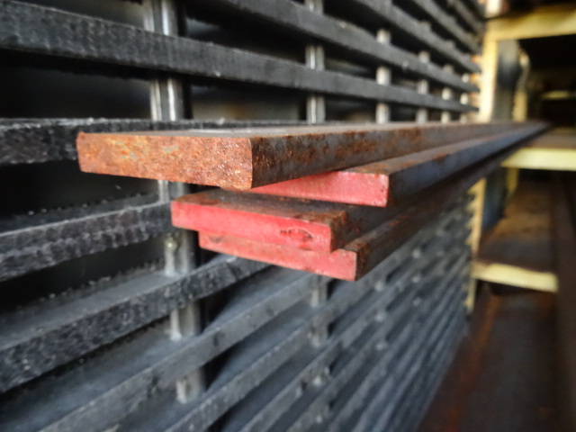lot 322 image: Steel Flat Stock 3 Pieces are 20