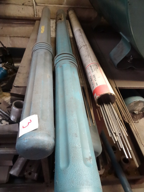 lot 3 image: 14 Cases with Misc Tig Wire