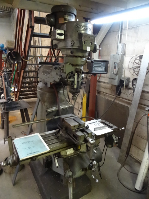 lot 6 image: Bridgeport Series 1 Milling Machine