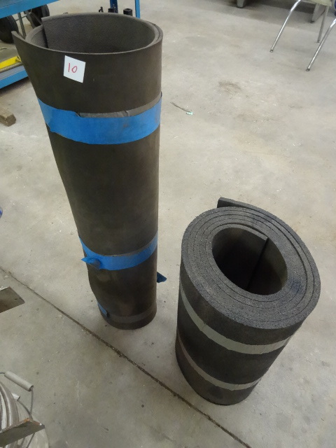 lot 10 image: Misc Shelf Lining Rubber Matting.