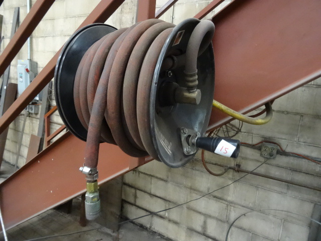 lot 15 image: Rapid Reel Air Hose Reel.