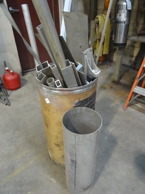 lot 39 image: Bin Full of Aluminum Drops.