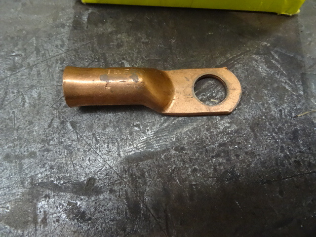 lot 49 image: Tweco Copper Weld Cable Lugs