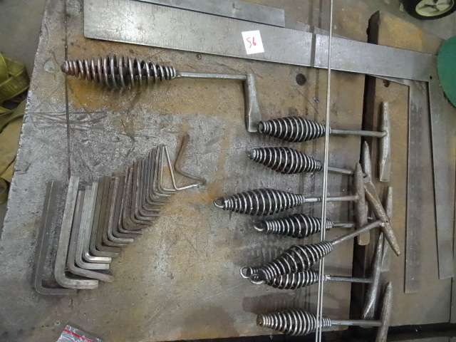 lot 56 image: Welding Hammers, Allen Wrenches,