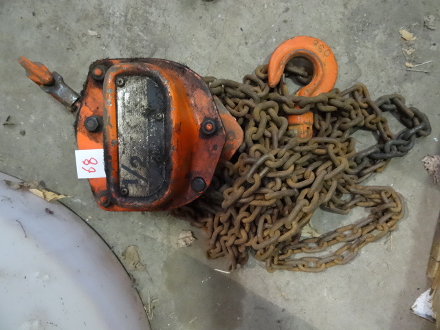 lot 68 image: 12 Ton Chain Hoist