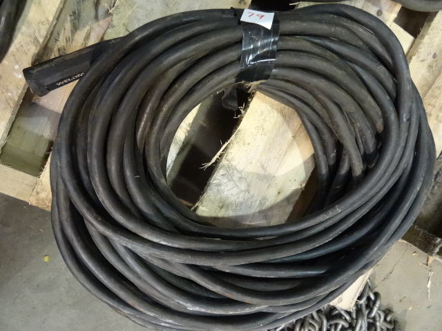 lot 79 image: 100 Welding Cable Lead
