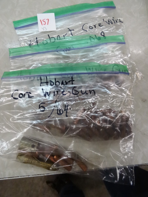 lot 157 image: Hobart Core Wire Gun Tips