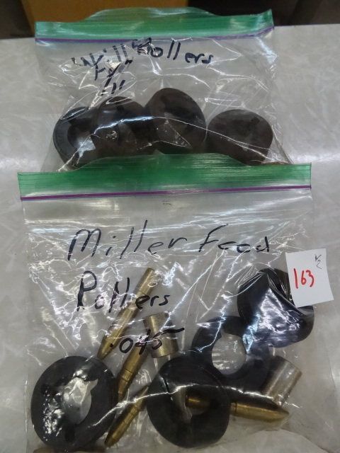 lot 163 image: Miller Wire Feed Rollers 116 and .045