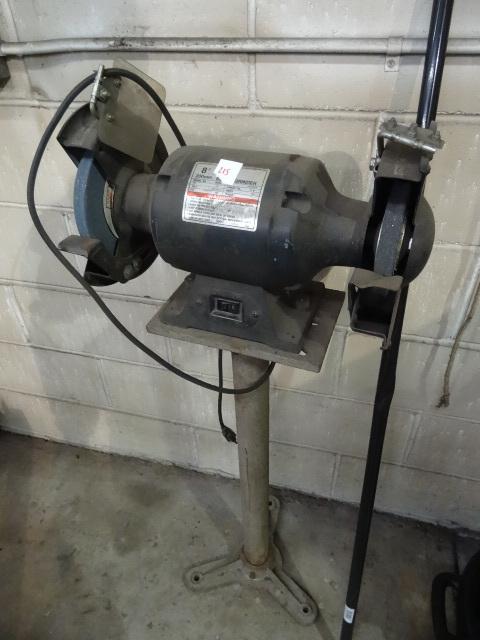lot 215 image: 8 Bench Grinder Model HG8A