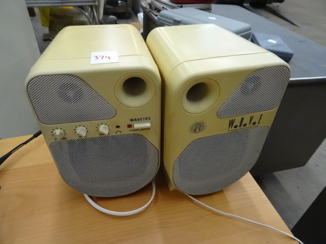 lot 374 image: Wave Computer Speakers