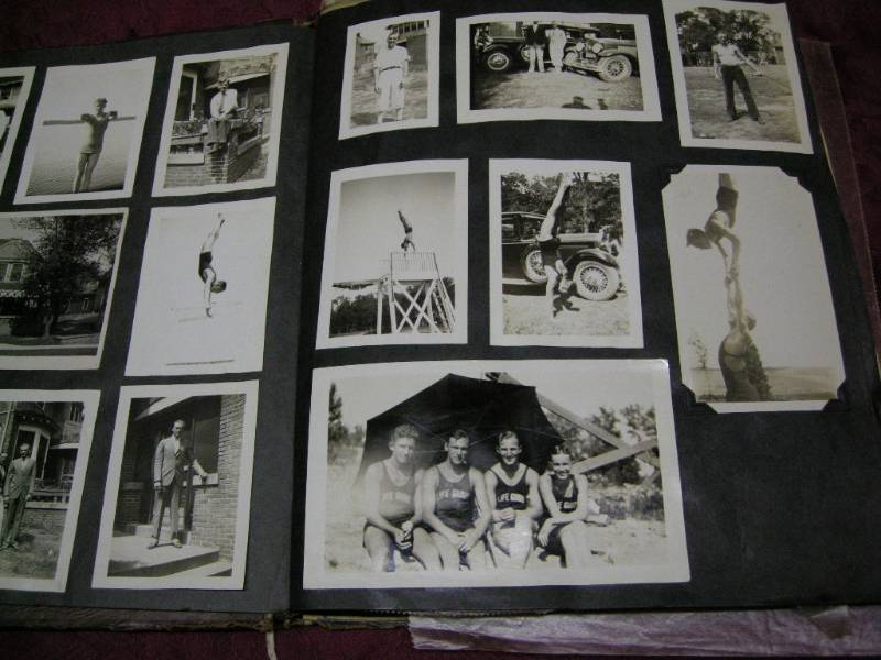lot 24 image: Old Photo Album
