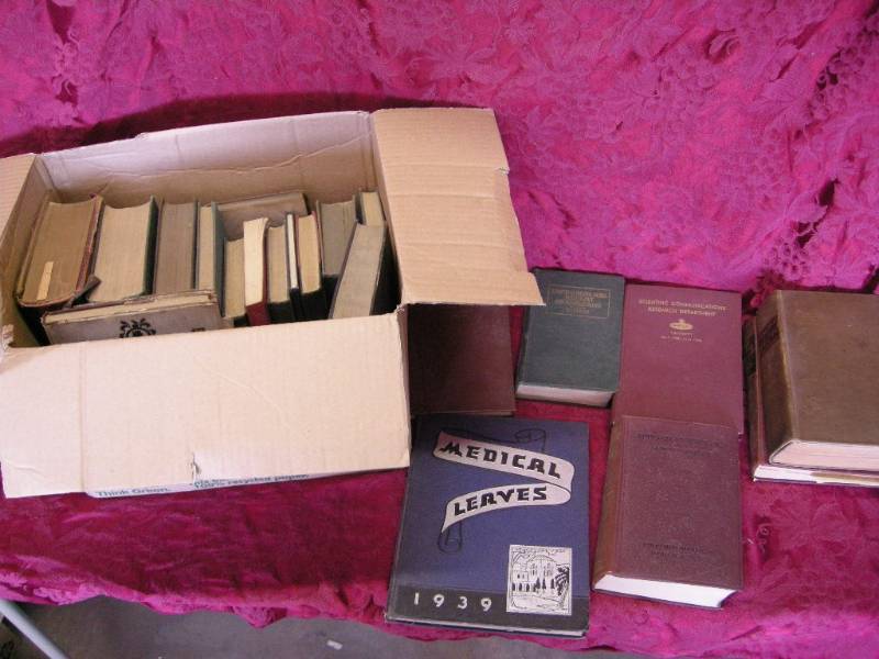 lot 34 image: Antique Medical Books