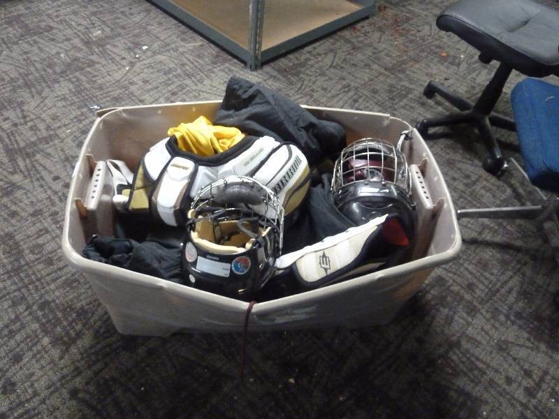 Large Lot of Hockey Equipment