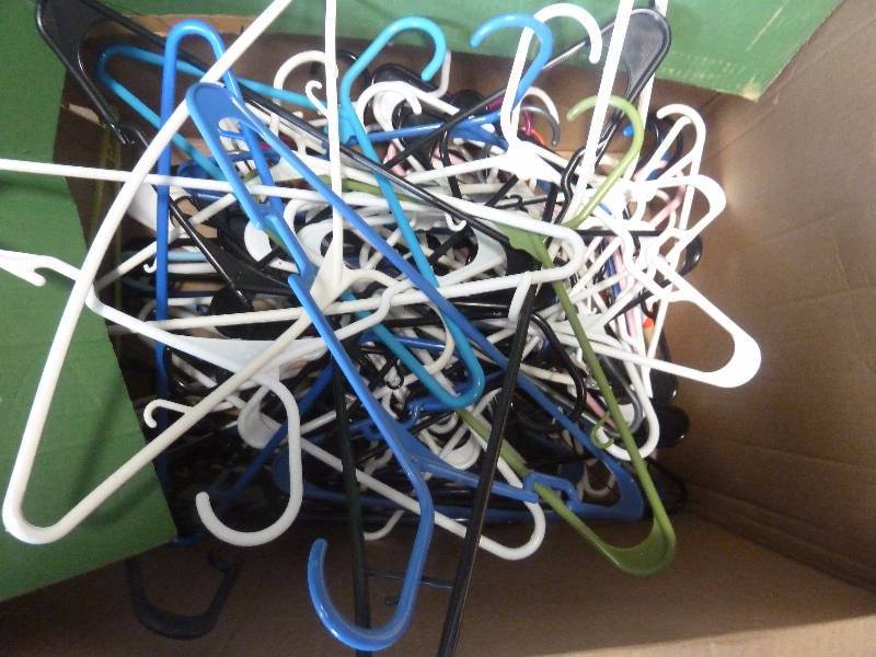Large Box of Hangers