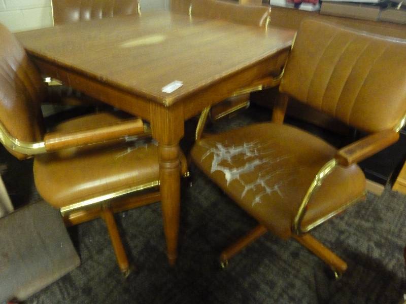 Dining Room Table with Four Chairs