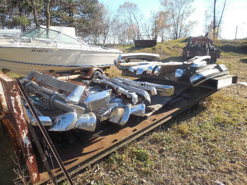 lot 57 image: MASSIVE PILE OF BUMPERS