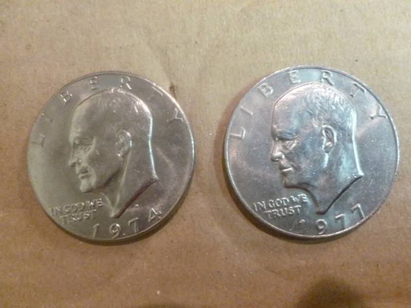 lot 7 image: Eisenhower Dollar