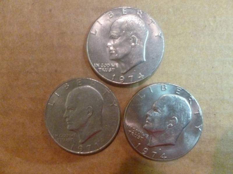lot 8 image: Eisenhower Dollar