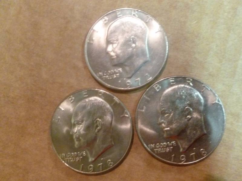 lot 9 image: Eisenhower Dollar