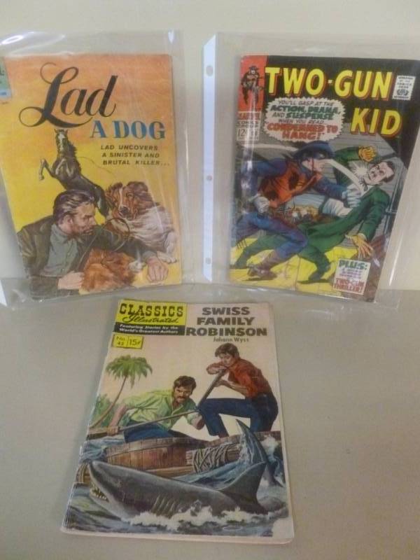 lot 18 image: Vintage Comic Books