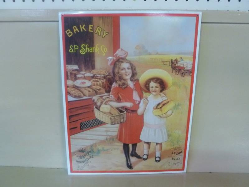 lot 230 image: Metal Sign