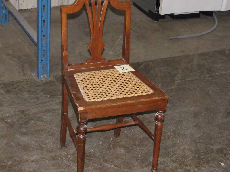 Cane Seat VanityPhone Chair