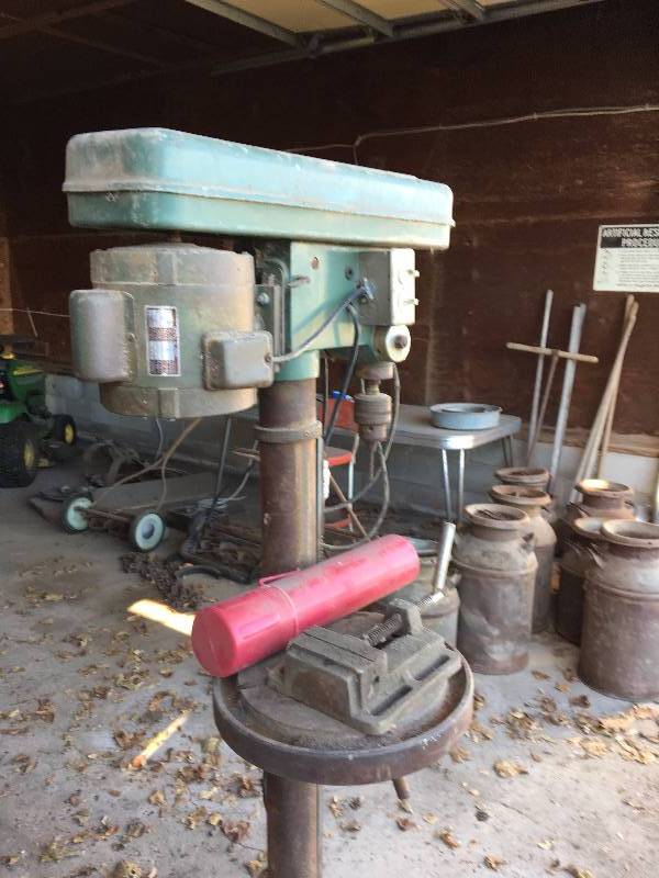 lot 58 image: DRILL PRESS WORKS SIX FEET TALL